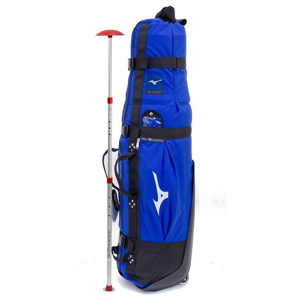 Panske Batoh Mizuno CG Last Bag Large Pro Travel Golf Kráľovská Modrá/Čierne Vypredaj GOMH81620